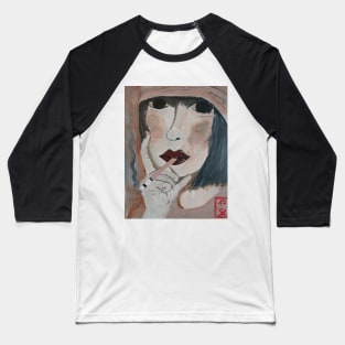 Art Deco Painting Baseball T-Shirt